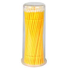 Micro Applicators Fine Yellow 100/pk