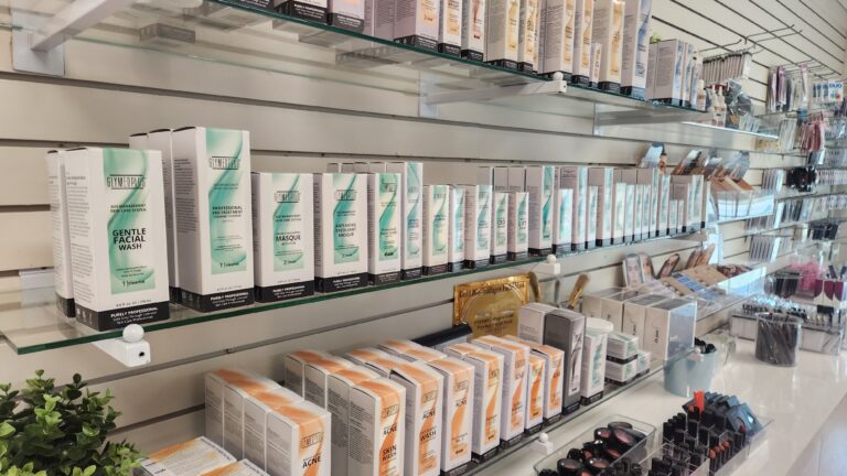 Marjorey B Beauty Supplies, Training Center and Spa Langley BC Fraser Valley Beauty Supply Training Medi facials GlyMed Plus Skincare